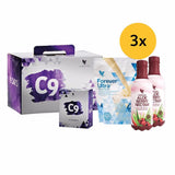 Forever Clean 9 - Berry Vanilla (3er Sparset) - my - aloe24.shop - Forever Living