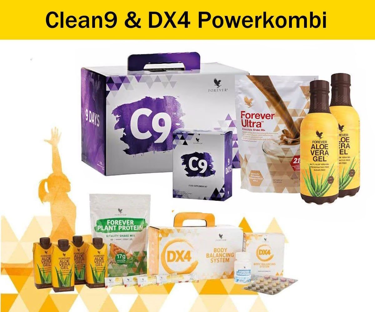 Forever DX4 & CLEAN 9 Chocolate - 13 - Day - Fit - Program - my - aloe24.shop - Forever Living