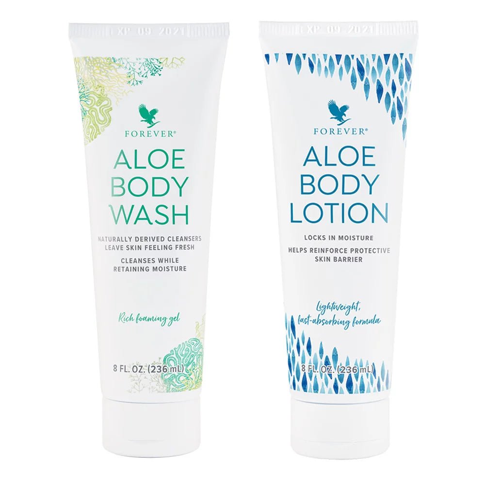 Forever Body Lotion & Body Wash - Sparset - my - aloe24.shop - Forever Living