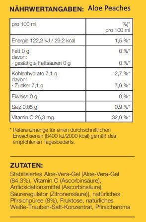 Forever Clean 9 - Peaches Vanilla - my - aloe24.shop - Forever Living