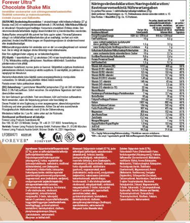 Forever Ultra Shake - Chocolate - my - aloe24.shop - Forever Living