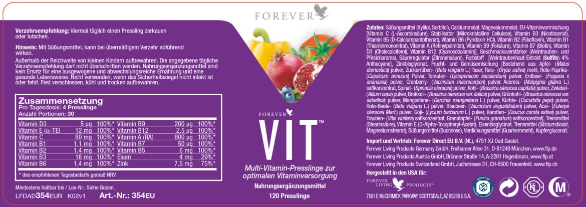 Forever VIT - my - aloe24.shop - Forever Living