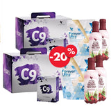 Forever CLEAN 9 (C9) - Berry Vanilla - Doppelpack - my - aloe24.shop - Forever Living