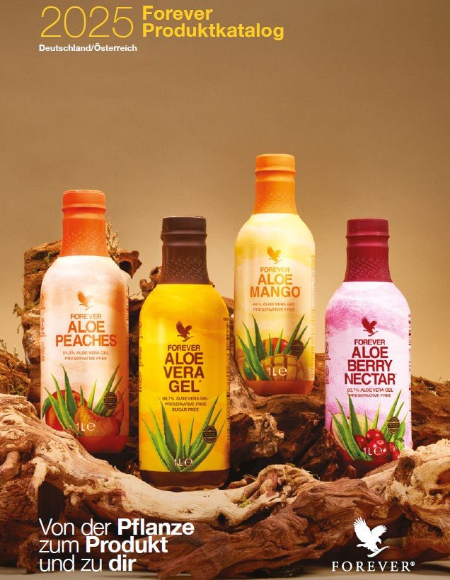 Forever Produktkatalog 2025 - GRATIS - my - aloe24.shop - Forever Living